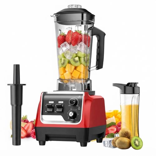 MAGETANG HS-206D 1800W Blender, Black-Red